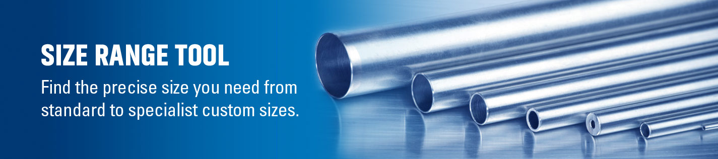 Extensive range of size specifications available for precision tubing at Fine Tubes