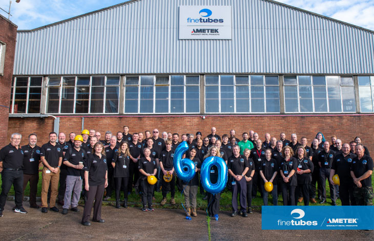  AMETEK Fine Tubes Celebrates 60 Years in Plymouth