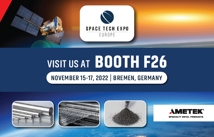 Lift-off with Superalloy Metals at Space Tech Expo Europe 2022 