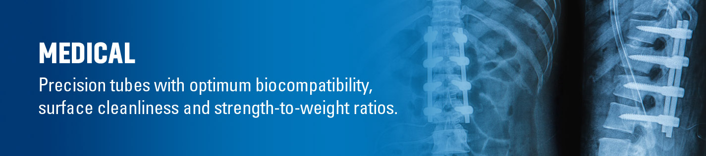 Fine Tubes manufactures high performance titanium and stainless steel tubes for critical trauma and cardiovascular medical applications