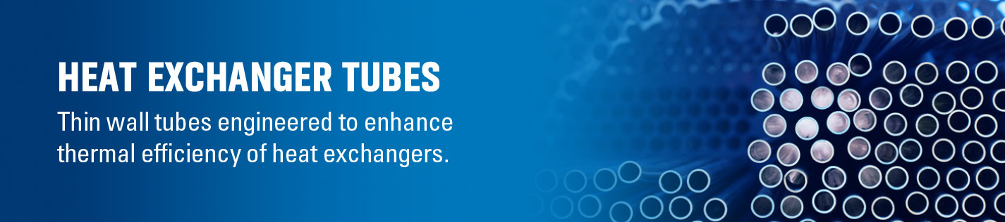 Heat exchanger tubes for nuclear and aerospace applications